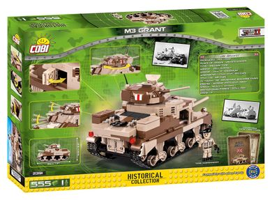 Cobi, Small Army, M3 Grant, klocki, 555 elementów