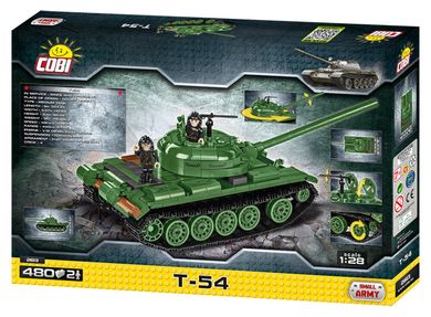 cobi, Small Army, Tank T-54, 480 elementów