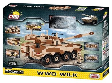 Cobi, Small Army, WWO Wilk, 500 elementów