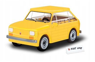 Cobi, Youngtimer, Fiat 126p + Caravan, 185 elementów