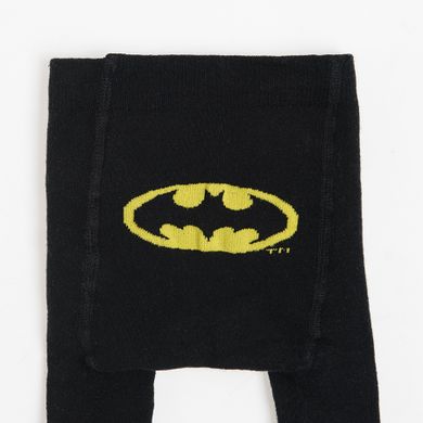 Cool Club, Antypoślizgowe rajstopy chłopięce, czarne, Batman