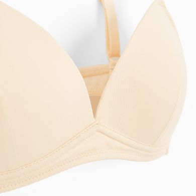 Cool Club, Biustonosz dziewczęcy, beżowy, mikrofibra