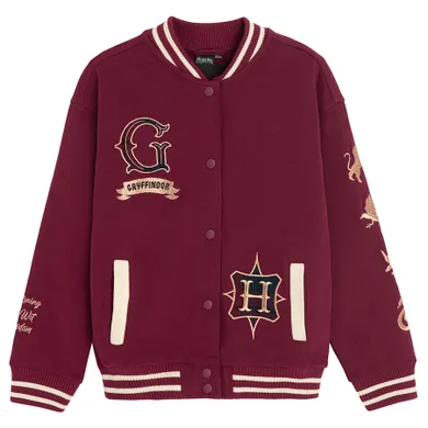 Cool Club, Bluza dziewczęca, rozpinana, bordowa, Harry Potter