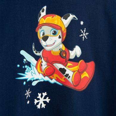 Cool Club, Bluzka chłopięca z długim rękawem, granatowa, Psi Patrol