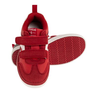 Cool Club, Buty sportowe chłopięce, czerwone, skórzana wkładka