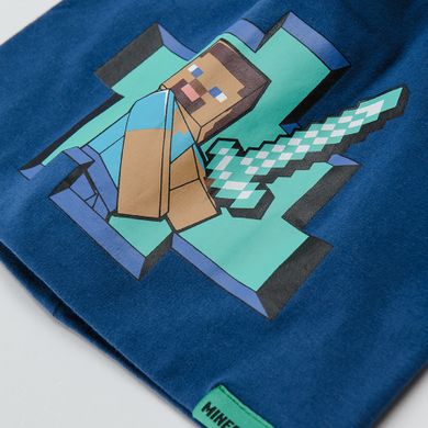 Cool Club, Czapka chłopięca, granatowa, Minecraft