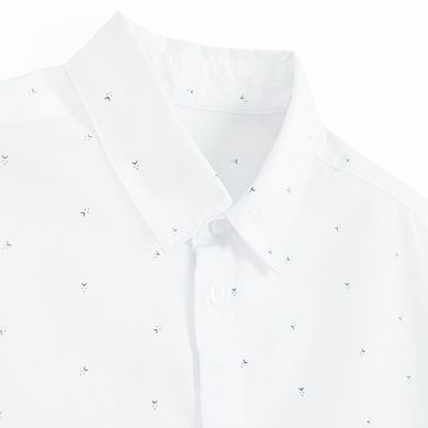 Cool Club, Koszula chłopięca z długim rękawem, biała