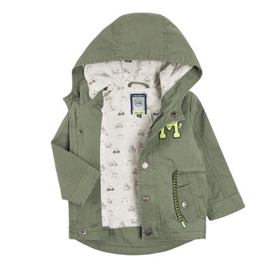 Cool Club, Kurtka wiosenna chłopięca, parka, zielona