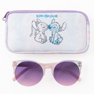 Cool Club, Okulary przeciwsłoneczne dziewczęce, Etui, fioletowe, Lilo i Stitch