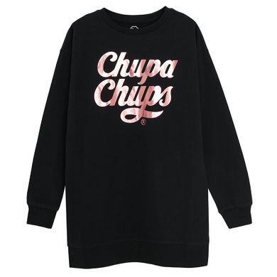 Cool Club, Piżama dziewczęca, czarna, Chupa Chups