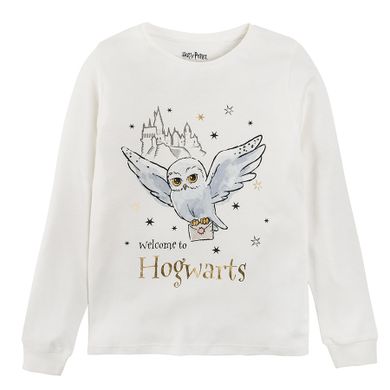 Cool Club, Piżama dziewczęca, ecru, Harry Potter