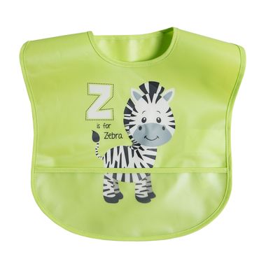 Cool Club, Śliniak dziecięcy z kieszonką, zebra, zestaw, 3 szt.