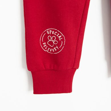 Cool Club, Spodnie dresowe chłopięce, czerwone, Psi Patrol