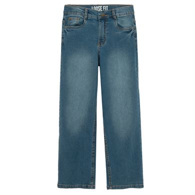 Cool Club, Spodnie jeansowe chłopięce, wide leg, niebieskie