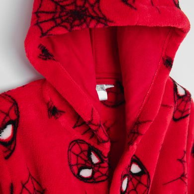 Cool Club, Szlafrok chłopięcy z kapturem, czerwony, Spider-Man