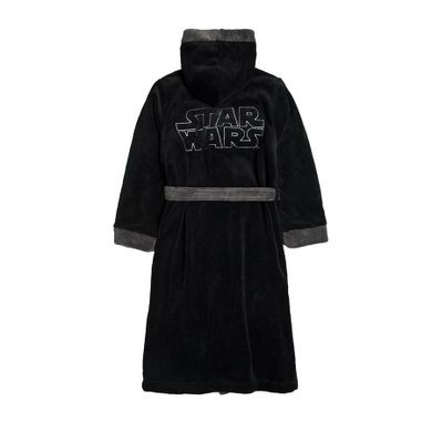 Cool Club, Szlafrok chłopięcy z kapturem, Star Wars, czarny