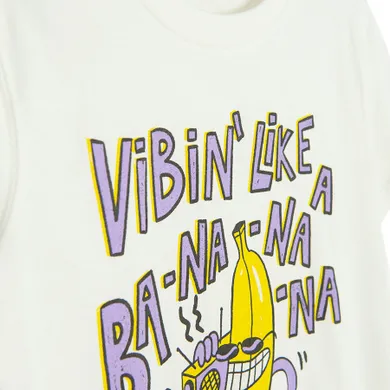 Cool Club, T-shirt chłopięcy, biały