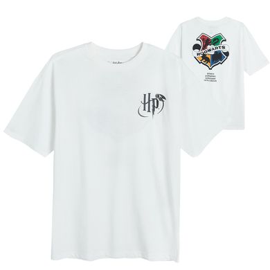 Cool Club, T-shirt chłopięcy, ecru, Harry Potter