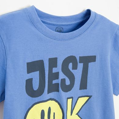Cool Club, T-shirt chłopięcy, niebieski