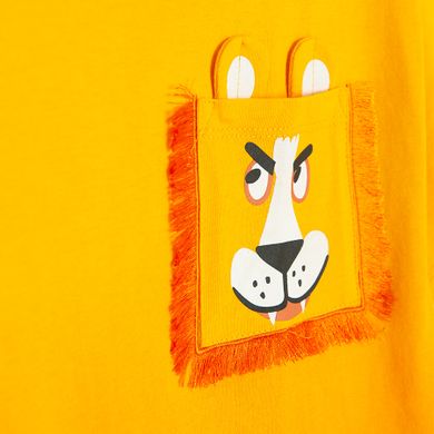 Cool Club, T-shirt chłopięcy, pomarańczowy
