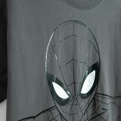 Cool Club, T-shirt chłopięcy, szary, Spider-Man