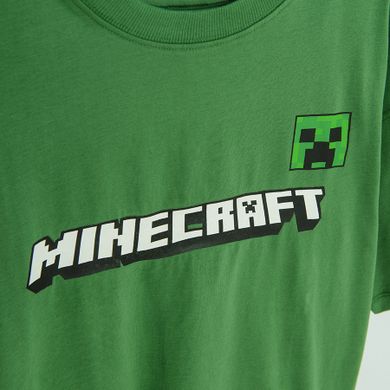 Cool Club, T-shirt chłopięcy, zielony, Minecraft