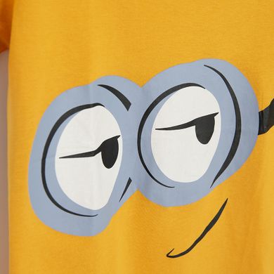 Cool Club, T-shirt chłopięcy, żółty, Minionki