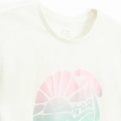 Cool Club, T-shirt dziewczęcy, biały