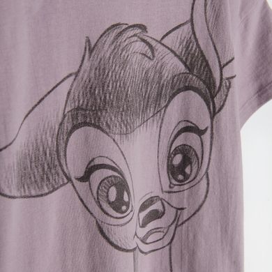 Cool Club, T-shirt dziewczęcy, fioletowy, Bambi