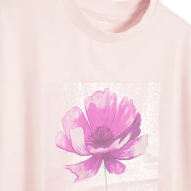 Cool Club, T-shirt dziewczęcy, różowy