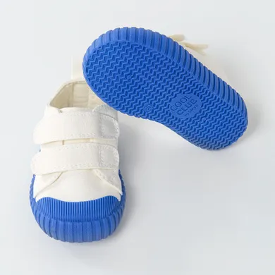 Cool Club, Trampki chłopięce, ecru, podeszwa Barefoot