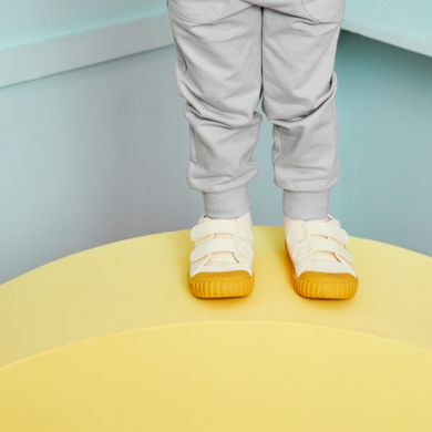 Cool Club, Trampki dziecięce, ecru, Zdrowa Stopa, podeszwa Barefoot