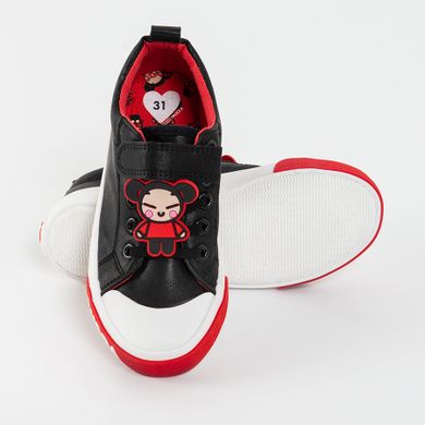 Cool Club, Trampki dziewczęce, czarne, Pucca