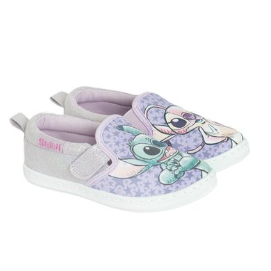 Cool Club, Trampki slip on dziewczęce, fioletowe, Lilo i Stitch