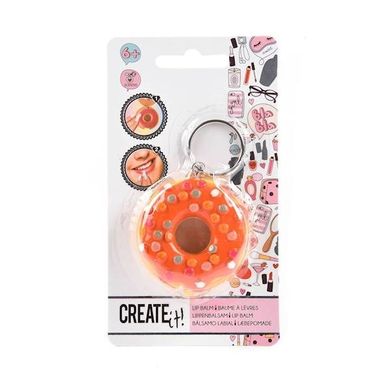 Create It! Donut, balsam do ust, brelok, róż, 1 szt.