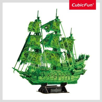 Cubic Fun, Latający Holender, puzzle 3D, świecące w ciemności, 360 elementów