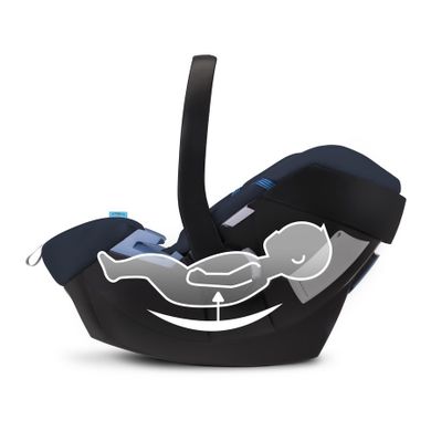 Cybex, Aton 4, fotelik samochodowy, Phantom grey/grey, 0-13 kg