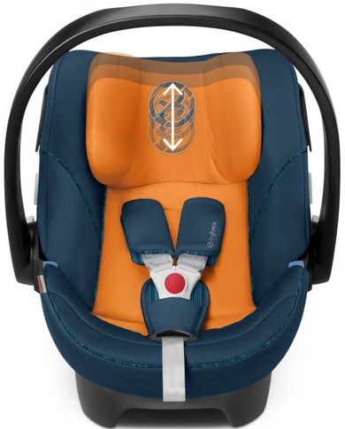 Cybex, Aton 5, fotelik samochodowy, 0-13 kg, Tropical Blue