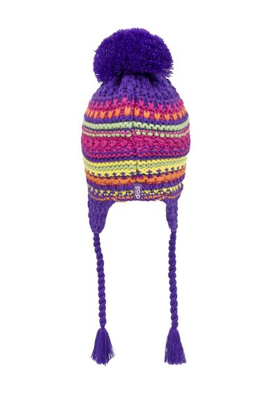 Czapka dziewczęca, mix, pompon, Döll