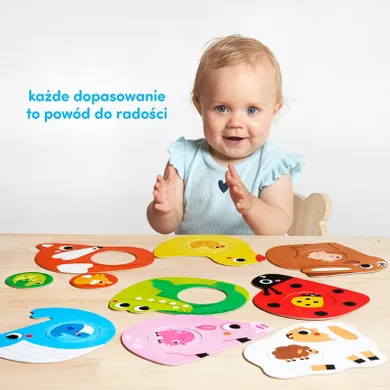 CzuCzu, Maluszki, pierwsze puzzle, 12m+