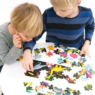 CzuCzu, Puzzle panoramiczne. Dinozaury, 60 elementów