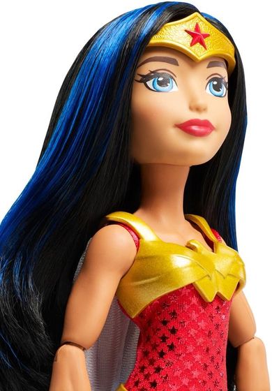 DC Super Hero Girls, Wonder Woman, lalka Premium z peleryną