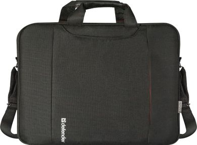 Defender, Geek, torba do laptopa, 15.6", czarna