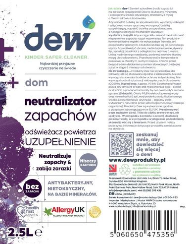 Dew Home Care, neutralizator zapachów, 2,5 l