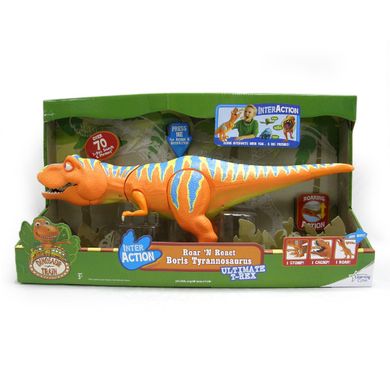 Dinopociąg, ryczący Borys, zabawka interaktywna