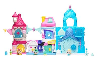 Doorables, Disney, Zestaw Deluxe, budynki i figurki z bajek Disney'a