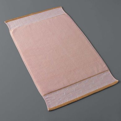 Douceur d'intérieur, dywanik łazienkowy, Goldy, 85-50 cm, różowy