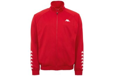 Dres męski, czerwono-czarny, Kappa Till Training Suit