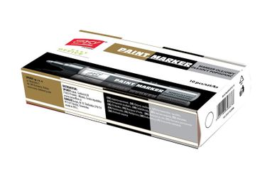Easy Stationery, marker olejowy, biały, 8,5 ml, 10 szt.