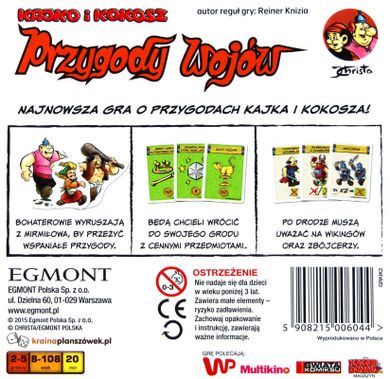 Egmont, Kajko i Kokosz: Przygody wojów, gra planszowa